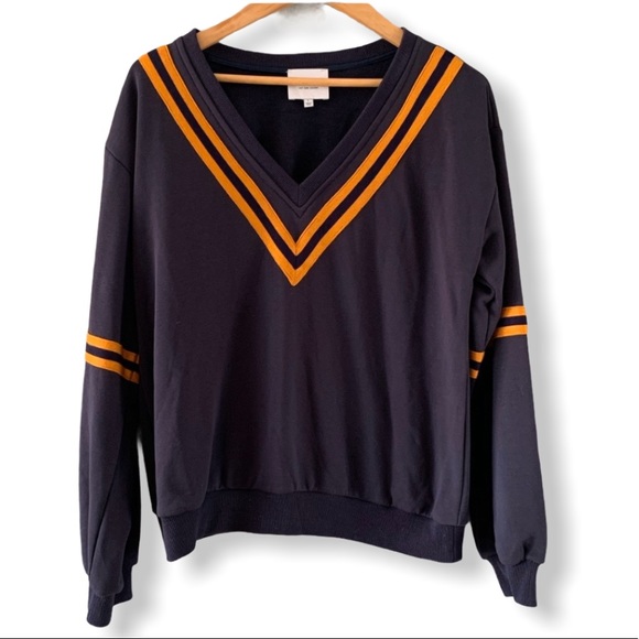 J.O.A. Sweaters - J.O.A. V-neck Long Sleeve Sweater